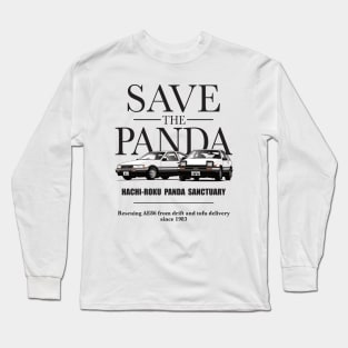 Save the Panda AE86 Long Sleeve T-Shirt